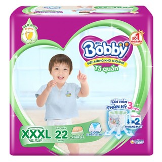 tã QUẦN Bobby size 3XL (XXXL22, XXXL29)