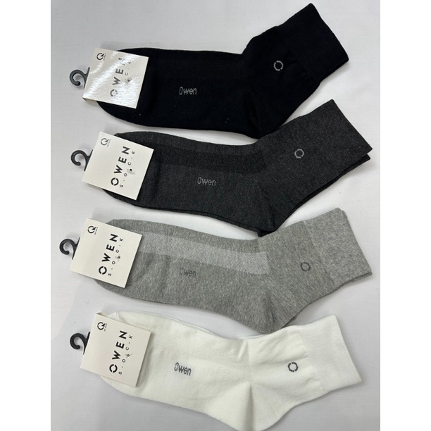 Combo 5 đôi tất nam cổ trung Owen chính hãng