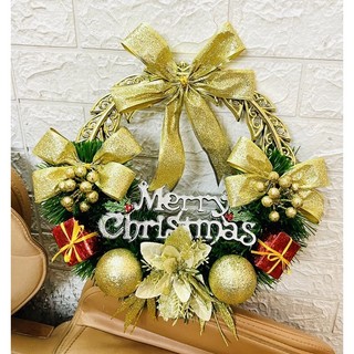 Vòng nguyệt quế trang trí Noel