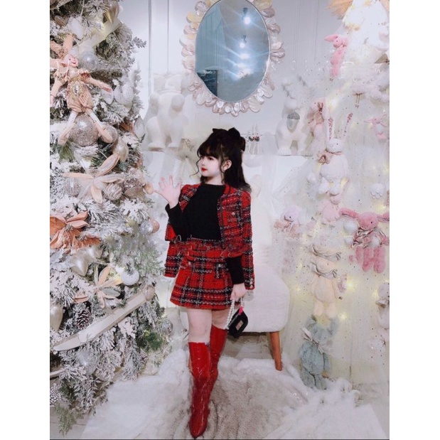 Set dạ  dày đẹp sang chảnh xinh xắn bé gái .