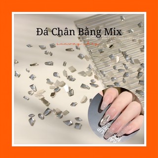 Túi đá khối nail , đá chân bằng nail mix 100 viên