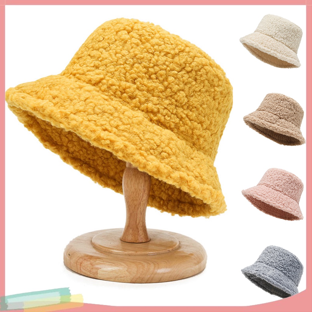 Nón vành tròn màu sắc thời trang cho nữ