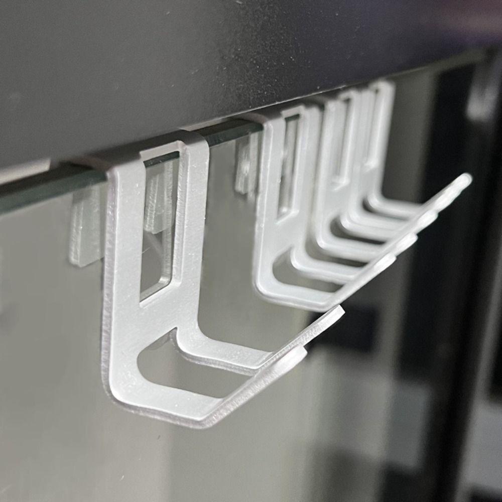 Móc Treo Khăn Hai Đầu Bằng Nhôm Đa Năng Cho Nhà Tắm