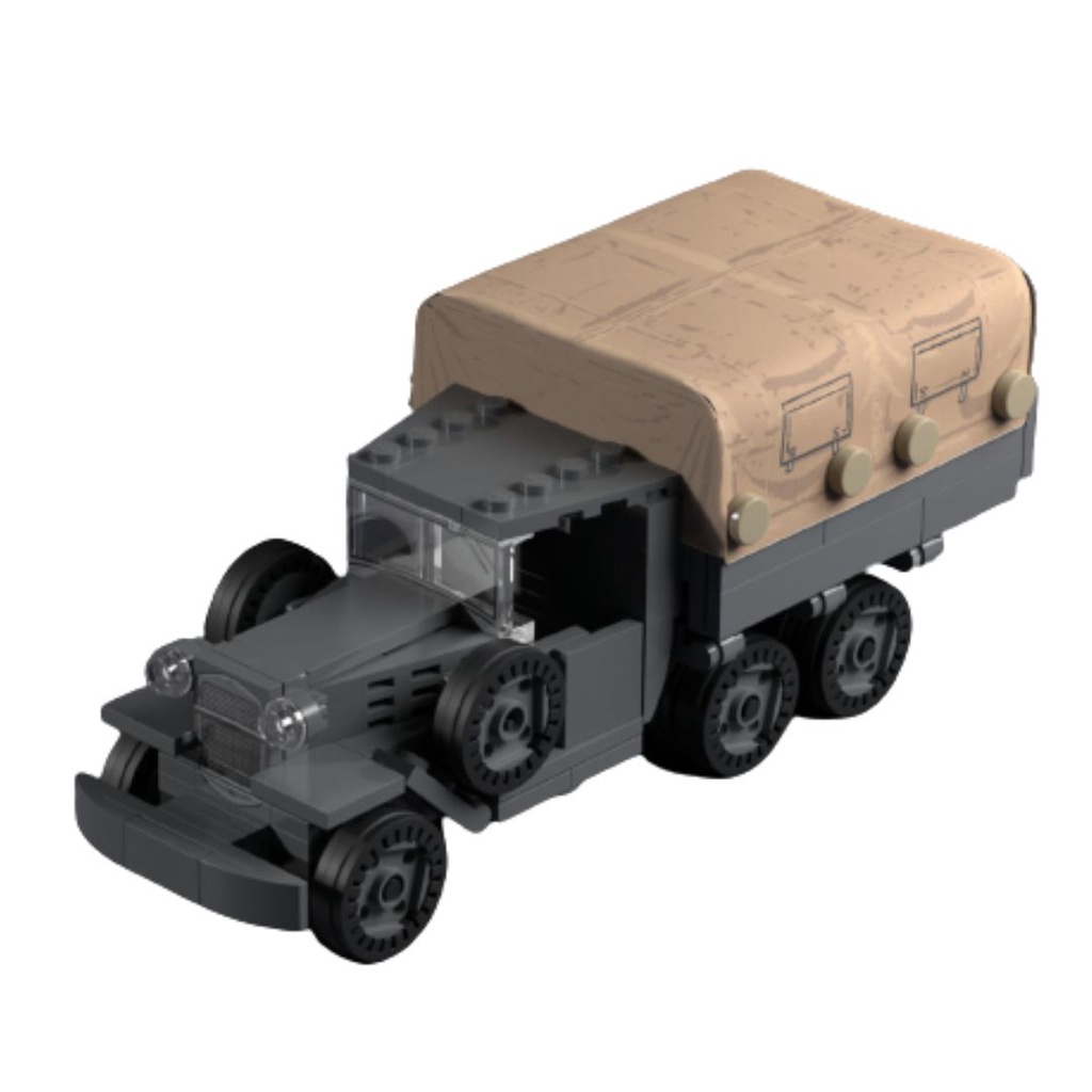 Mô hình lắp ráp Gaz AAA Medium Duty Military Truck LGBKM09