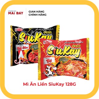 [HỎA TỐC 1H] Mì Ăn Liền Siêu Cay Vị Hải Sản - Vị Bò 128G