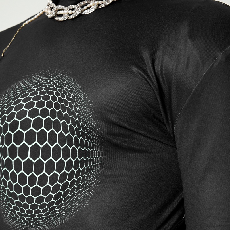 Áo Thun Tay Dài In Họa Tiết Độc Đáo Thời Trang Trẻ Trung Cho Nam