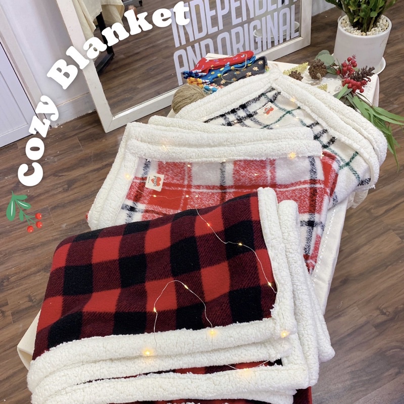 Chăn lông cừu Noel - Cozy Blanket