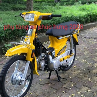 Dàn áo xe dream kiểng màu vàng tặng kèm nẹp bình xăng, ốc áo xe,và tem