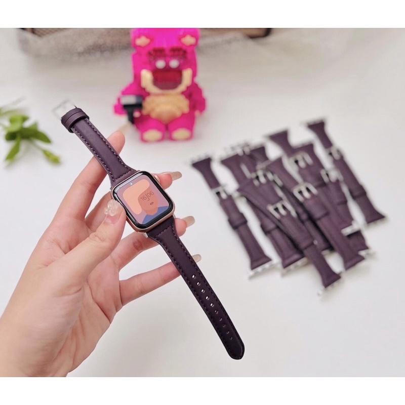 Dây đồng hồ thông minh màu TÍM purple mẫu mới nhất siêu đẹp