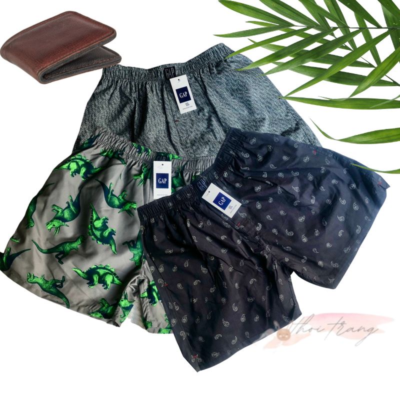 QUẦN BOXER NAM - QUẦN ĐÙI NAM MẶC NHÀ, MẶC NGỦ THOÁNG MÁT
