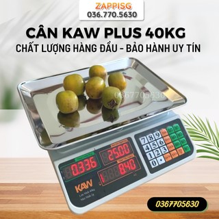 Cân Điện Tử Tính Tiền 40Kg KAW bản tiếng việt, Cân Điện Tử Tính Tiền Giá Rẻ, cân tính tiền 2 mặt,bảo hành toàn quốc