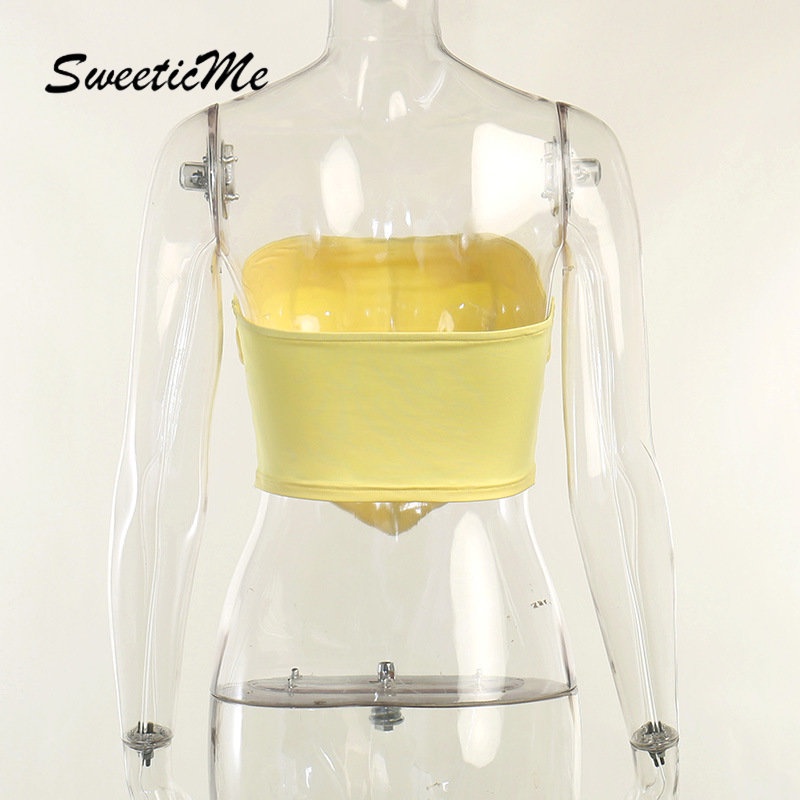 Áo Sát Nách Dáng Ôm Màu Trơn Phối Khóa Kéo Thời Trang Quyến Rũ Cho Nữ