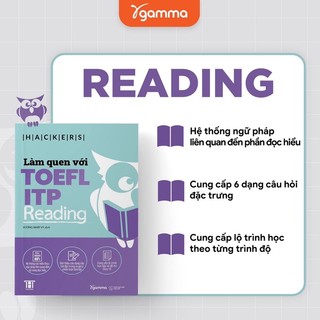 Lẻ/Combo Sách: Làm quen với TOEFL ITP (Reading + Listening + Gammar)