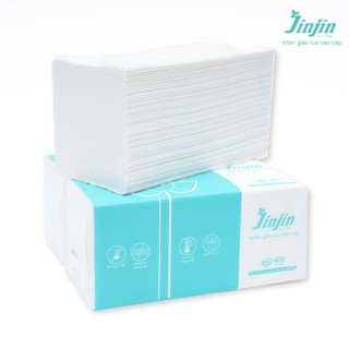 Giấy rút lụa JinJin 400 tờ 4 lớp siêu lớn