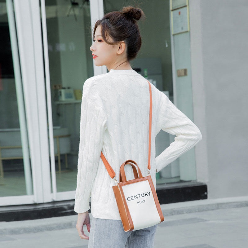 Túi Đeo Chéo In Họa Tiết vintage Thời Trang Cho Nữ