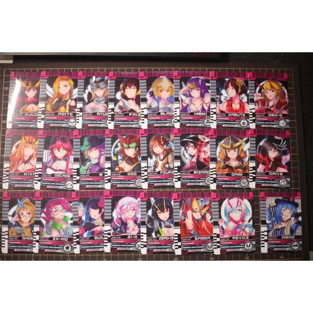 Bộ Thẻ Bài Trò Chơi Kamen Rider Decred Blade Zero Moment King Độc Đáo