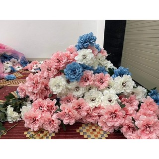 bông thược dược hoa giả trang trí.