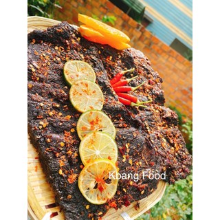 Bò một nắng miếng mềm 1kg đặc sản krong pa - gia lai - tặng kèm muối kiến vàng