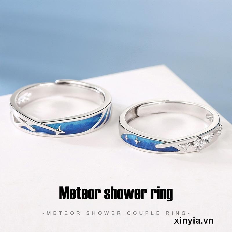 Nhẫn đeo tay có thể đIều chỉnh kích cỡ hình sao băng