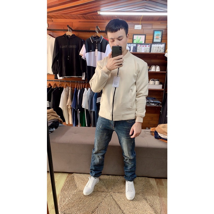 ÁO KHOÁC NAM DA LỘN 3 MÀU CỰC CHẤT