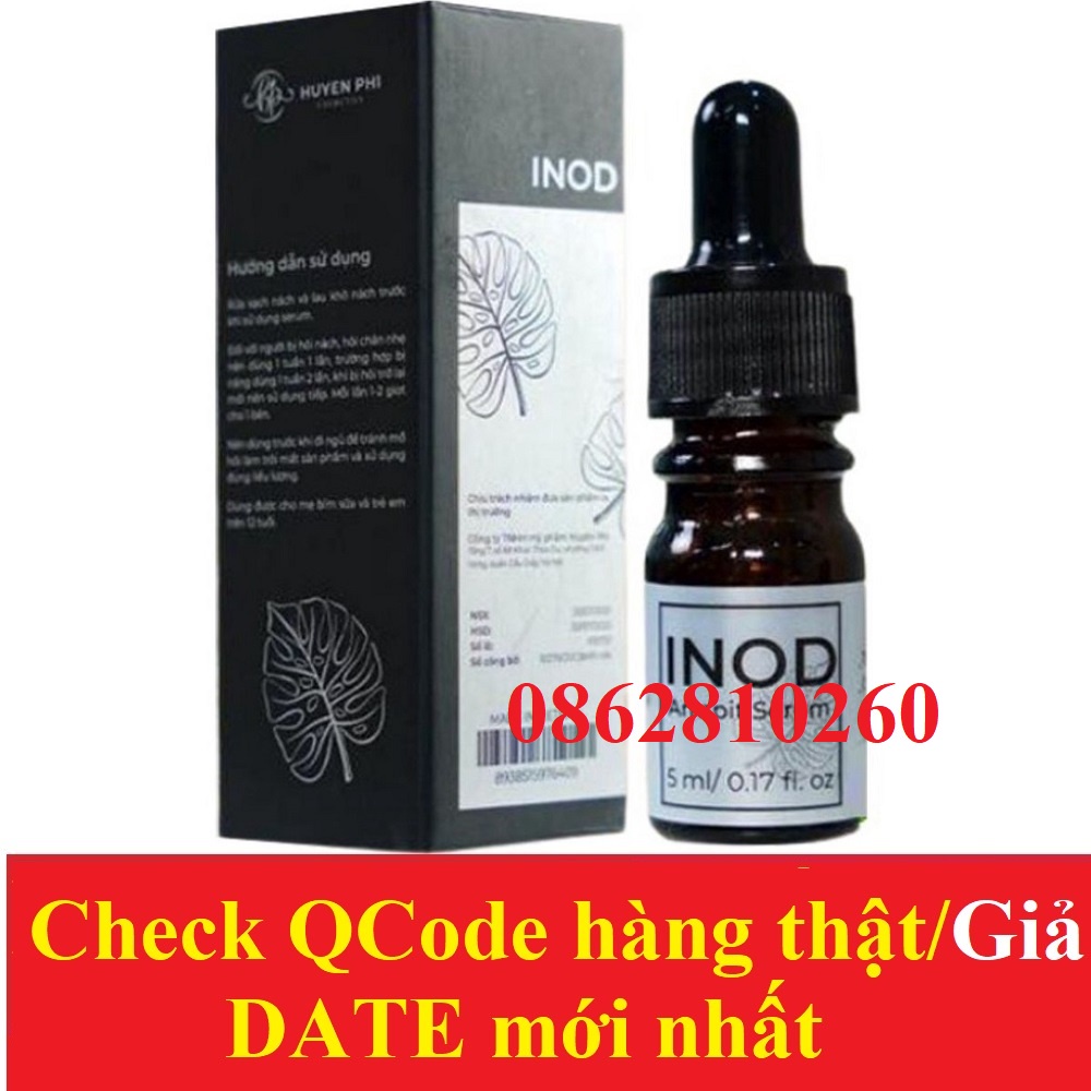 Serum hôi nách INOD Huyền Phi khử hôi nách hôi chân hết thâm sáng da