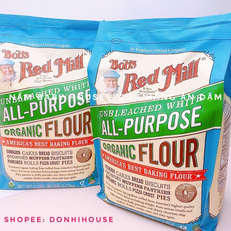 Date 4/2024 |Tách lẻ| Bột hữu cơ làm bánh cho bé, bánh pancake,bánh muffin- bột mì, gelatin, tinh bột bắp