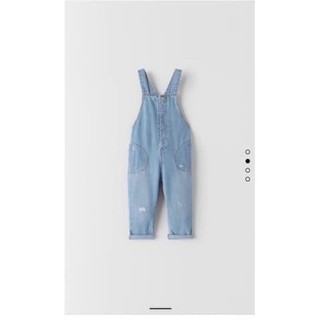 Quần yếm jean zara sz 1-5y