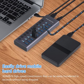Bộ chia cổng USB 4-7-10 cổng | Hub usb 3.0