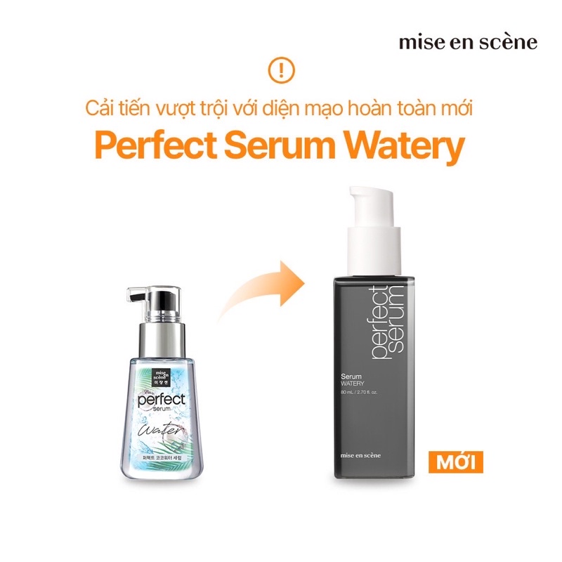 Dưỡng Tóc Mise En Scene All New Perfect Hair Serum Styling và Golden Morocco