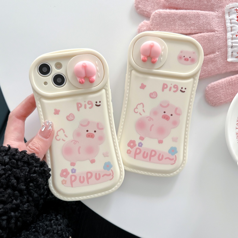 Ốp Điện Thoại Chống Sốc Có Nắp Trượt Bảo Vệ Camera Cho Iphone 14 11 12 13 Pro Max