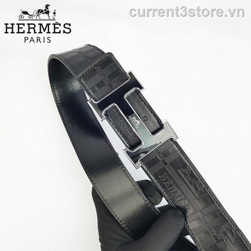 Dây Nịt Hermes PPA8 [3.4CM Rộng 2022 Chính Hãng Thời Trang Cao Cấp Cho Nam