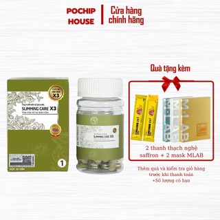 Viên thảo mộc giảm cân slimming care x3