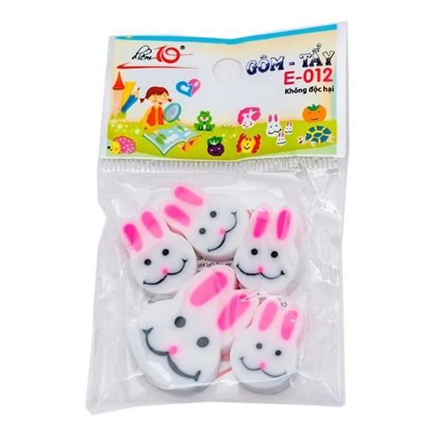 Tẩy chì Điểm 10 E-012 / Gôm Thiên Long E012 nhiều hình cute phù - hợp làm quà tặng - phần thưởng