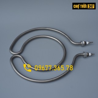 Thanh nhiệt vòng tròn kép dùng cho nồi hơi,nồi phở