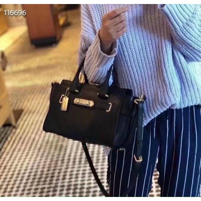 TÚI COACH CÔNG SỞ DA SWAGGER 7295 sẵn
