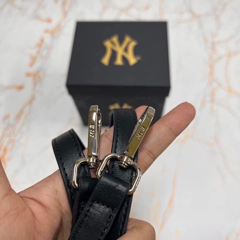 Túi MLB NY cốp Túi NY trụ đen size 13 full box + túi giấy