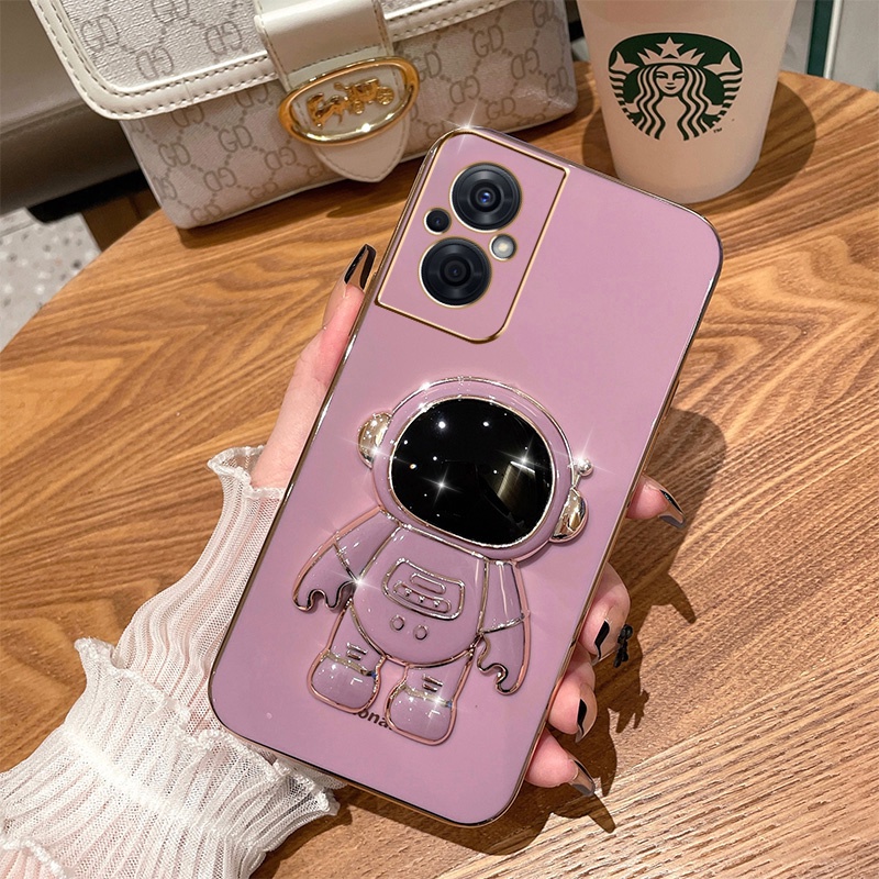 Ốp lưng OPPO RENO 8Z 5g RENO 8 Z 5g Reno8 Z 5g Ốp Điện Thoại Silicon Mềm Hình Phi Hành Gia Gắn Nhẫn Đỡ FSZJ6 Cho OPPO RENO 8Z 5g RENO 8 Z 5g Reno8 Z 5g viền vuông cute thường