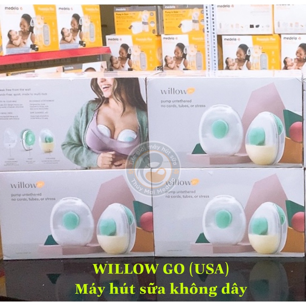 MÁY HÚT SỮA WILLOW GO - Máy hút sữa không dây Willow
