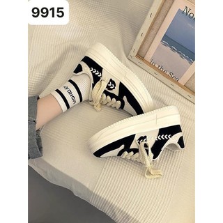 [Siêu Sale] GIÀY THỂ THAO THÊU BÔNG LÚA