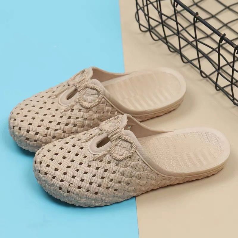 Dép Crocs Đục Lỗ Mềm Mại Thoải Mái Thời Trang Đi Biển Cho Mẹ Bầu