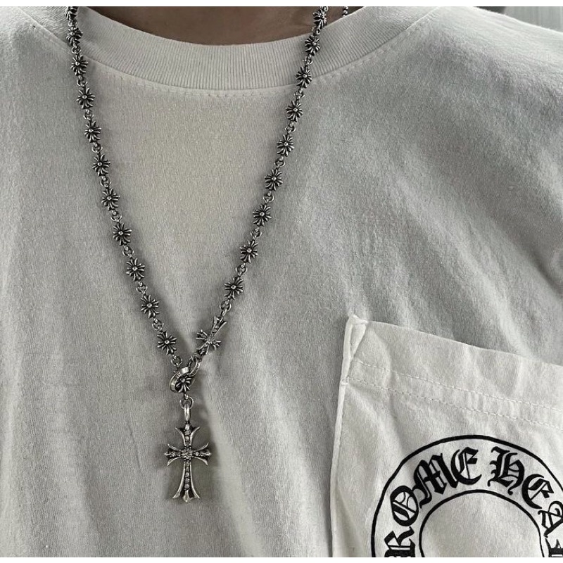 [1:1]Fullbox vòng cổ nam CH bạc 925 - shirtwwear jewelry