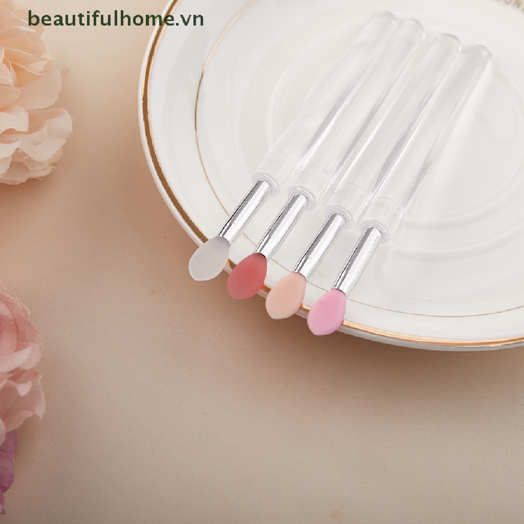 Set 1 / 5 Cọ Tô Son Môi Chất Liệu Silicone Tiện Dụng