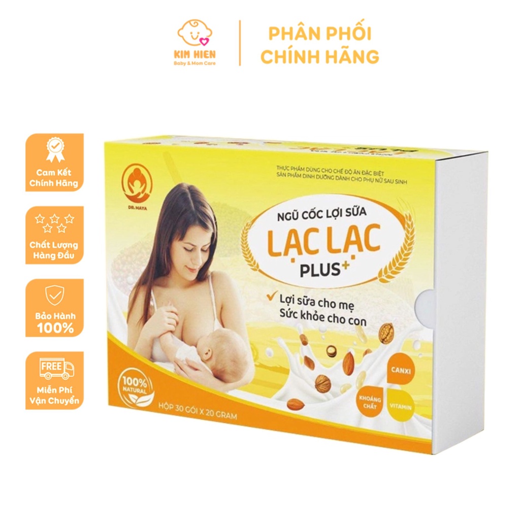 Ngũ cốc lợi sữa sữa Lạc Lạc Plus+