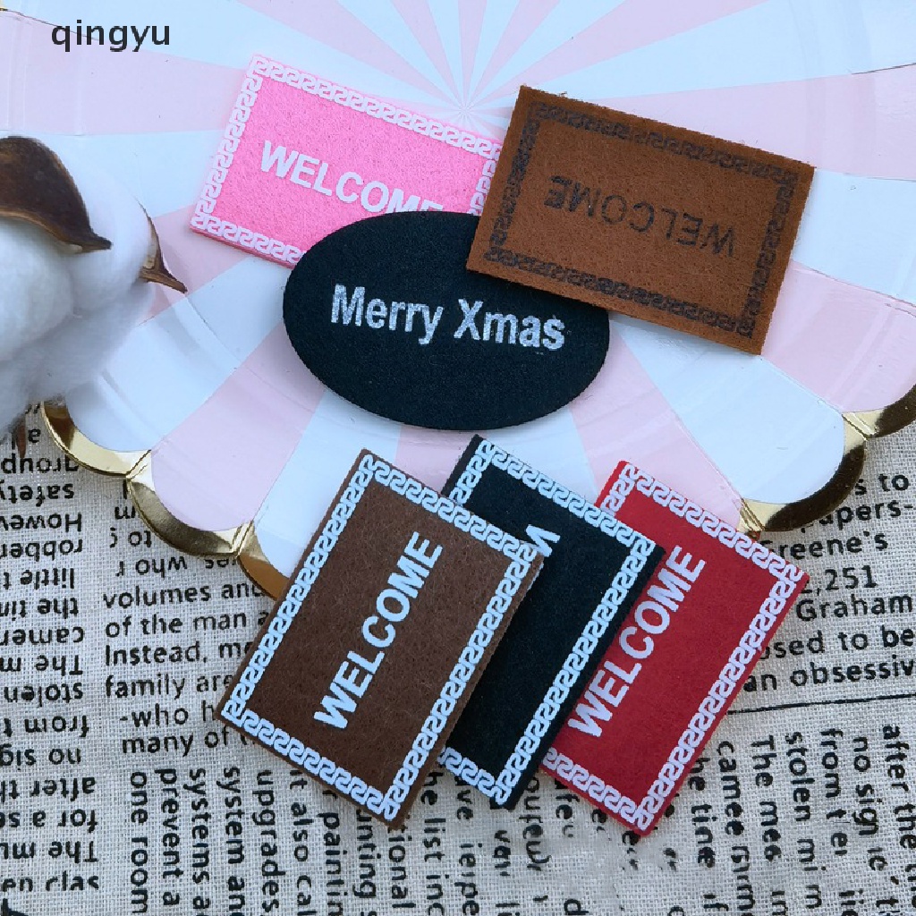 Set 5 Thảm Lót Chân Trang Trí Nhà Búp Bê 1: 12