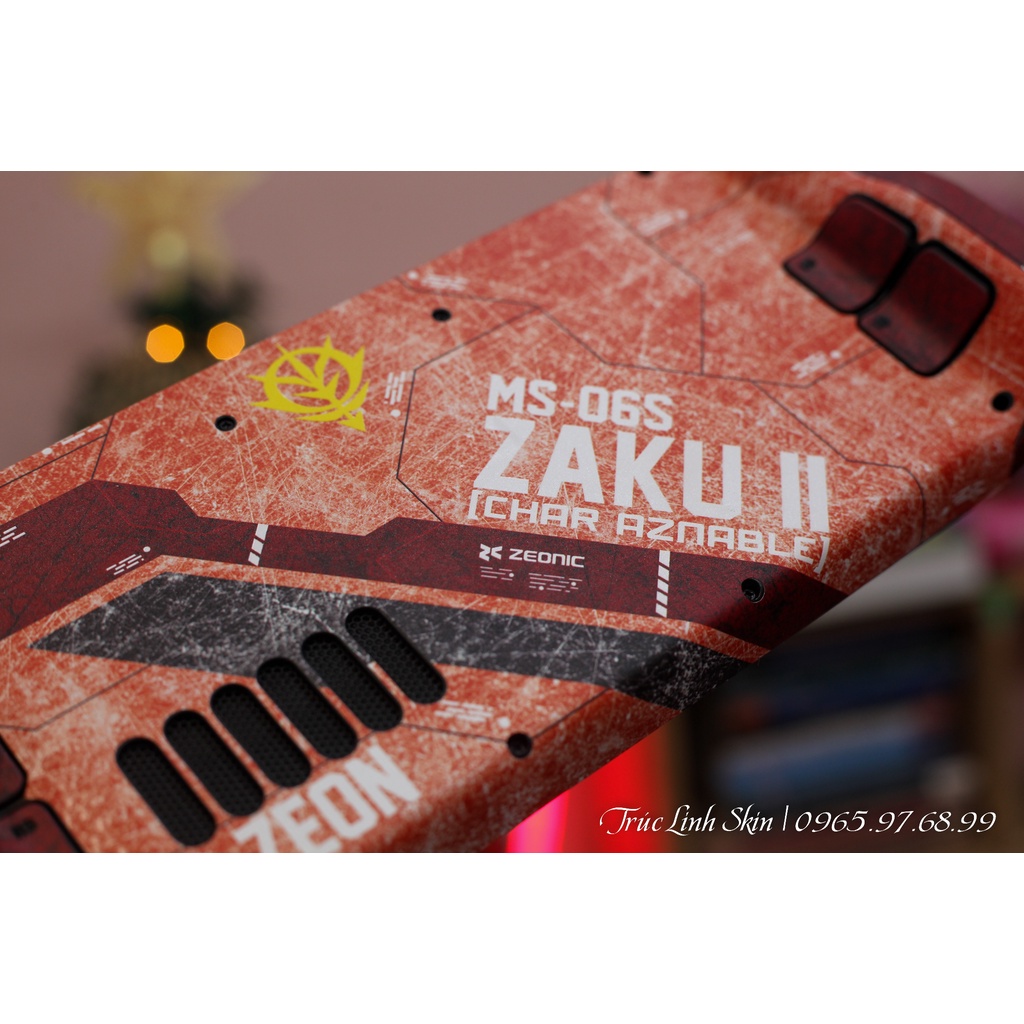 Skin dán Steam Deck mẫu Gundam MS-06S Zaku II