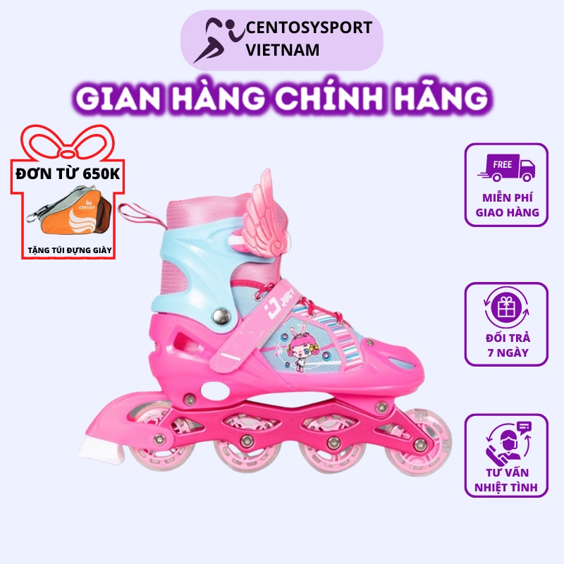 WINGS - Có Đèn Bánh, Form Chắc Chắn, Phanh Chân An Toàn - Centosy 6185