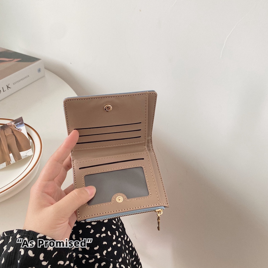 Ví gấp đựng tiền Layli ngăn phụ bên hông 29S