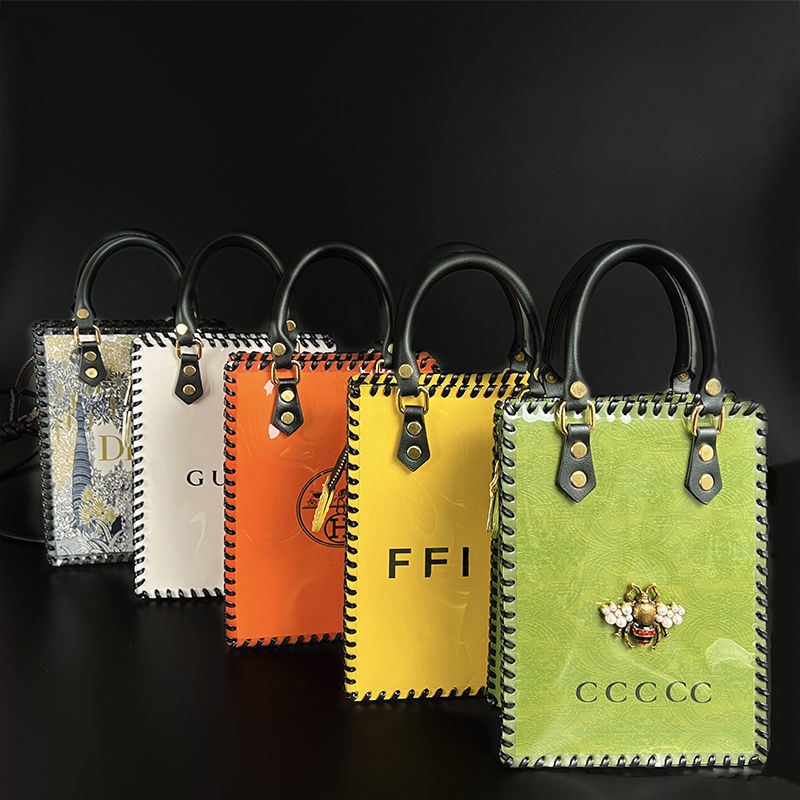 Túi Giấy Vuông Nhỏ Tự Làm Hình Đàn Piano Độc Đáo