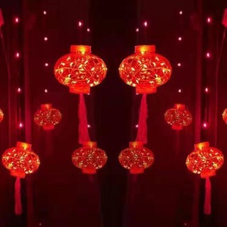 Đèn nháy mành bóng led hình lồng đèn 10 bóng trung hoa trang trí năm mới siêu đẹp