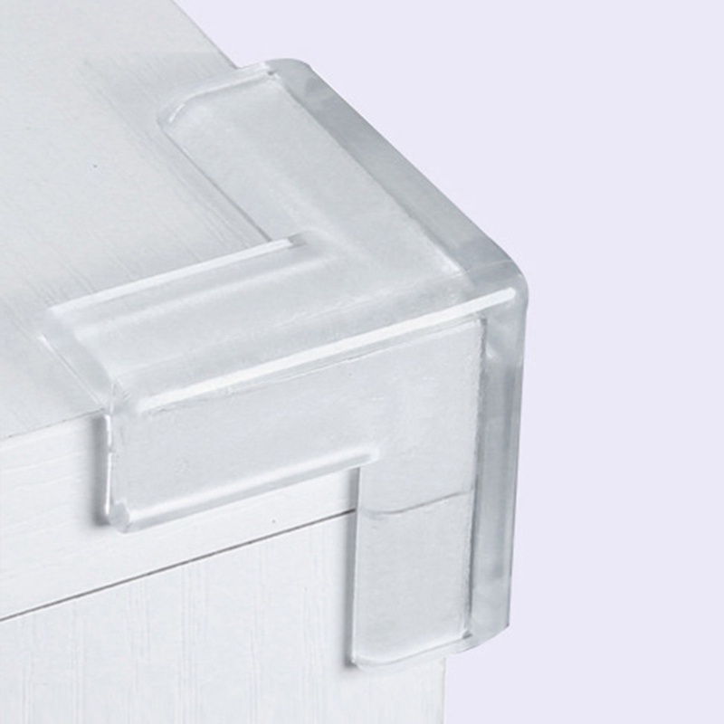 Bộ 4 Miếng Bọc Cạnh Bàn Bằng Silicon Chống Va Chạm Bảo Vệ An Toàn Cho Bé